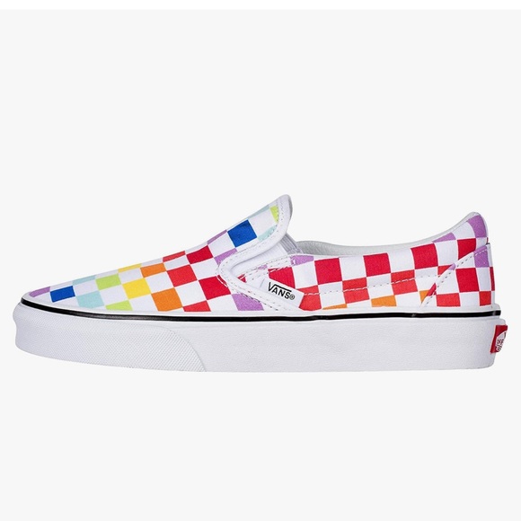 Vans Classic Checkerboard Slip-on Shoe Size 7 women’s/mens size 5.5 NWOB - Picture 2 of 6